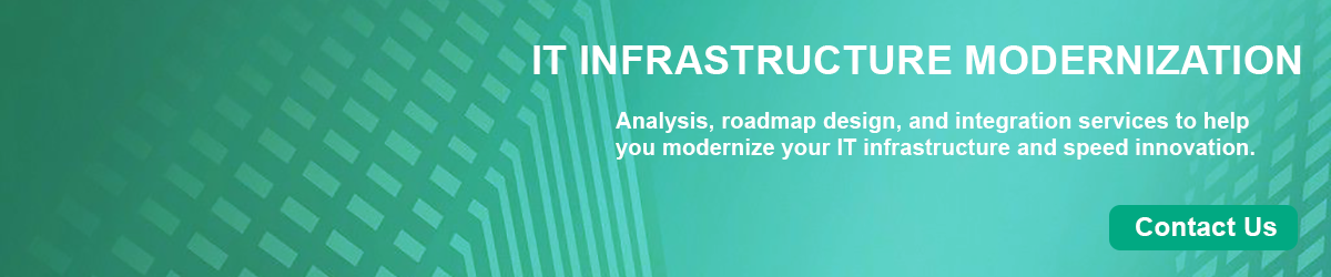 HPE IT infrastructure Modernization Banner