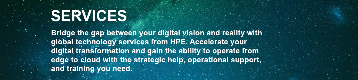 HPE Services Banner
