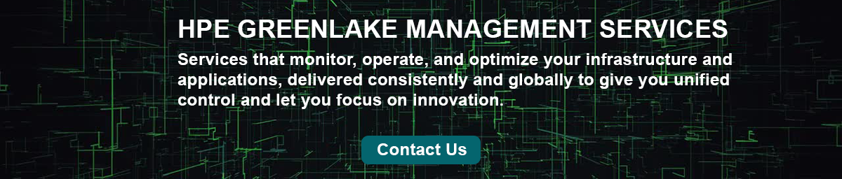 HPE Foundation GreenLake Management Services